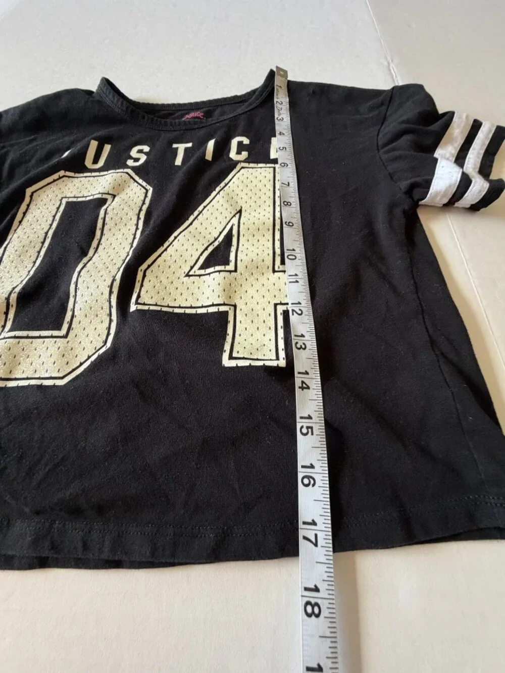Justice black short